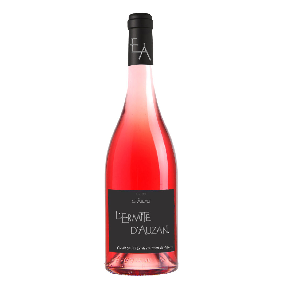 CHÂTEAU L'ERMITAGE, COSTIERES DE NÎMES SAINTE CECILE AOP ROSE 2018 75CL